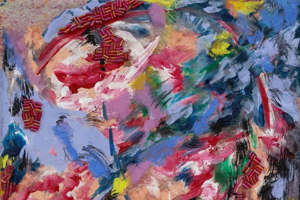 Michaela Yearwood-Dan, B-Side #1 (detail), 2025 © Michaela Yearwood-Dan. Courtesy the artist, Hauser & Wirth and Marianne Boesky Gallery. Photo: Deniz Guzel.