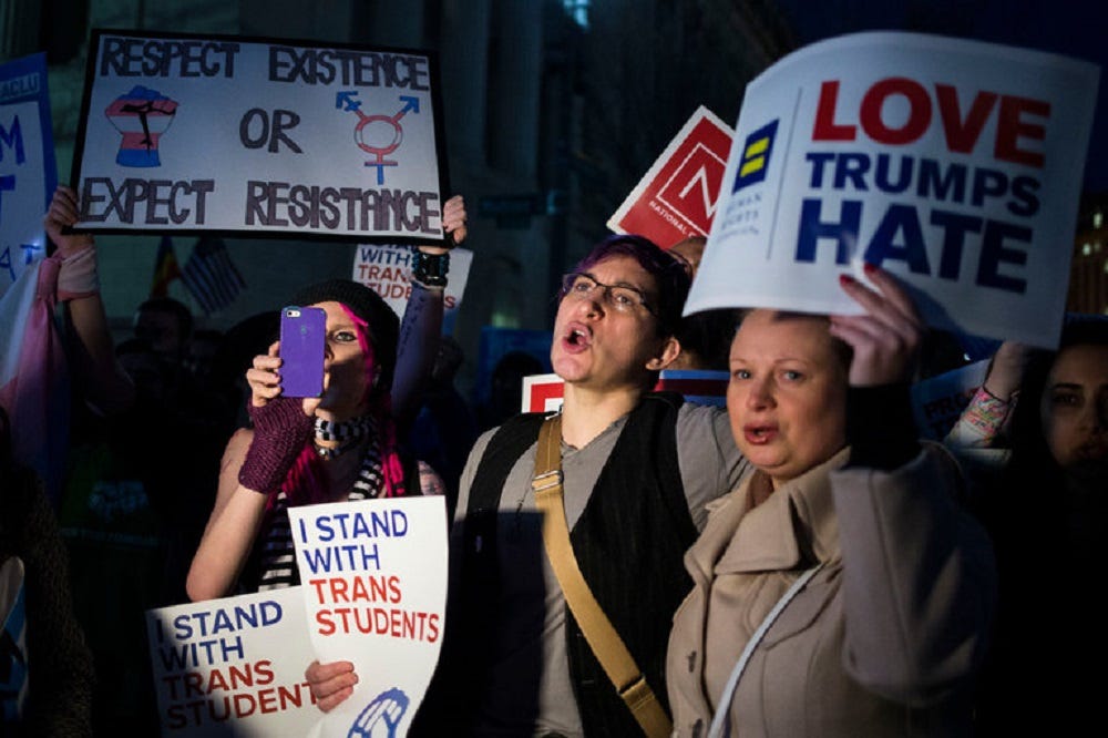 Donald Trump, Jeff Sessions pull federal protections for transgender students 2017 images Donald Trump, Jeff Sessions pull federal protections for transgender students 2017 images