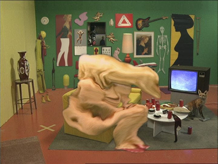 Michael Snow Takes Capitalism to Comic, Cartoonish Extremes Michael Snow Takes Capitalism to Comic, Cartoonish Extremes