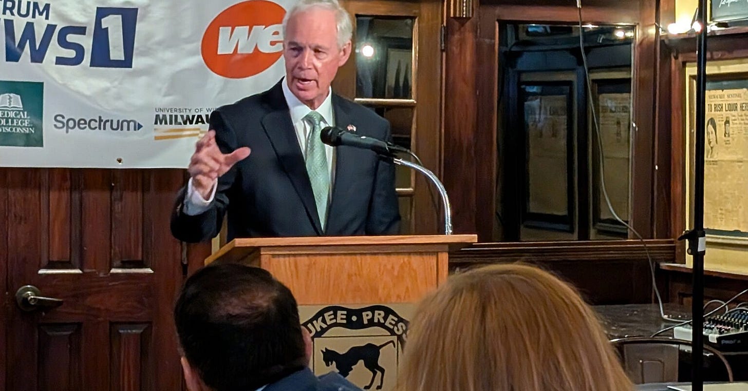 Ron Johnson says Trump can't bully him off his deficit-reducing demands for a federal budget bill Ron Johnson says Trump can't bully him off his deficit-reducing demands for a federal budget bill