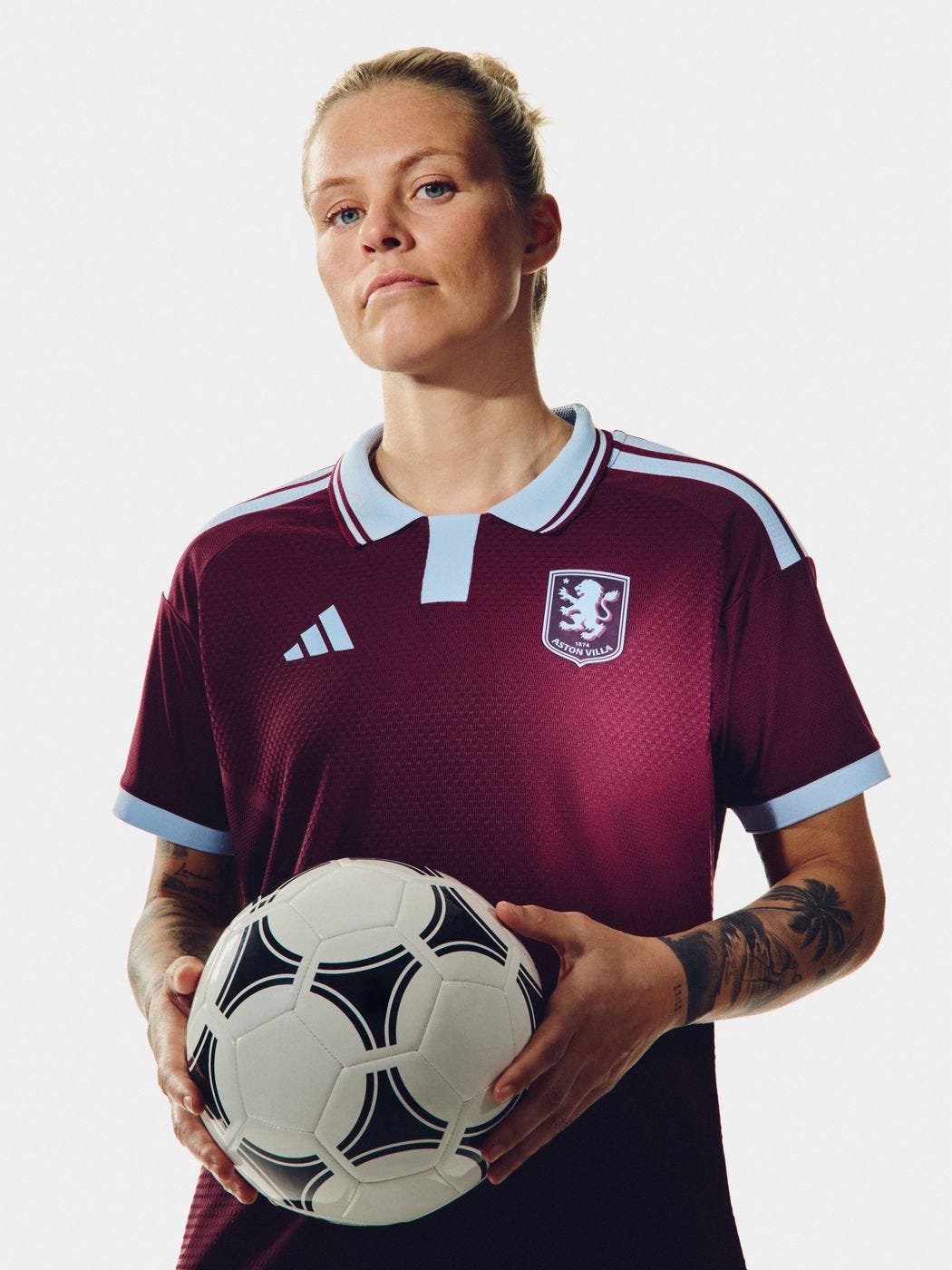 Rachel Daly in Aston Villa 2026/27 home shirt Rachel Daly in Aston Villa 2026/27 home shirt