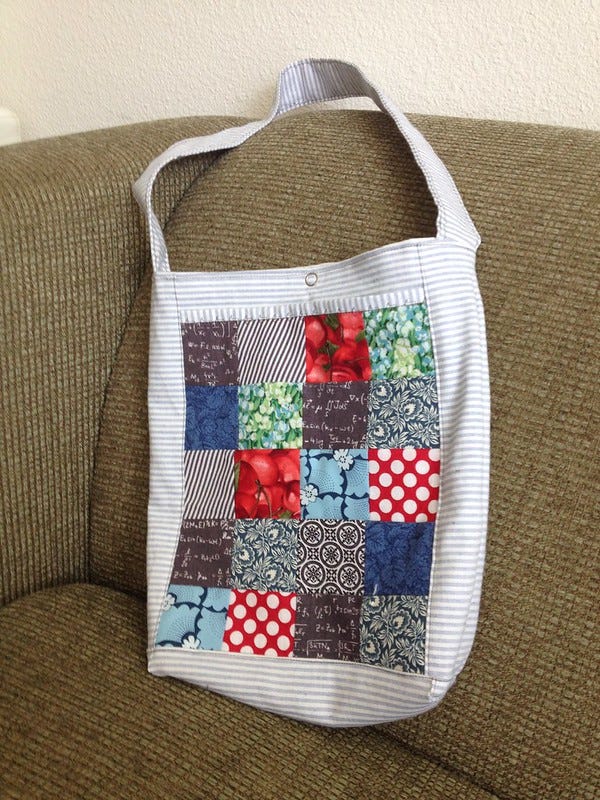 Patchwork Bag Finished Patchwork Bag Finished