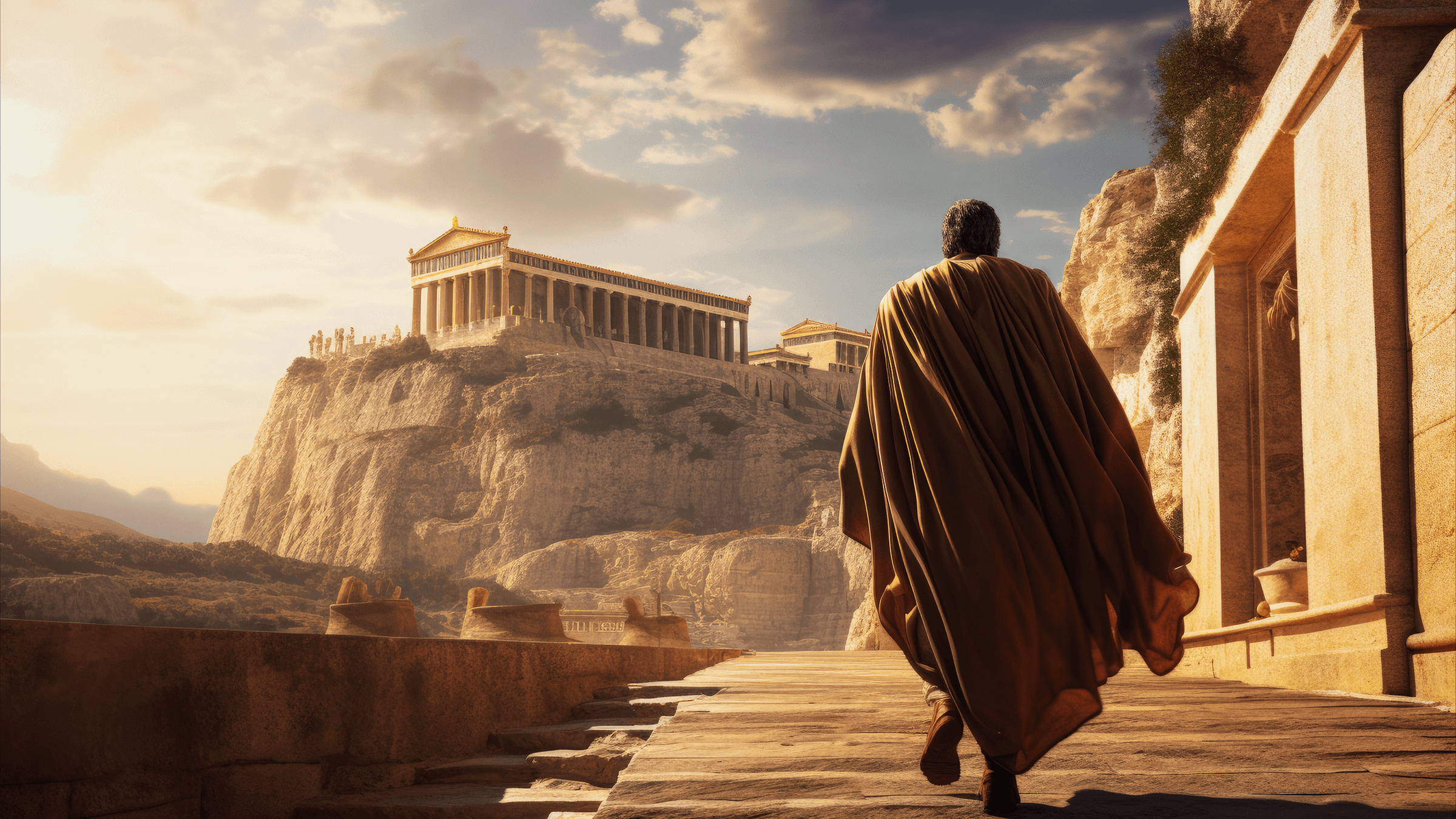 The philosopher confronting society. The philosopher confronting society.