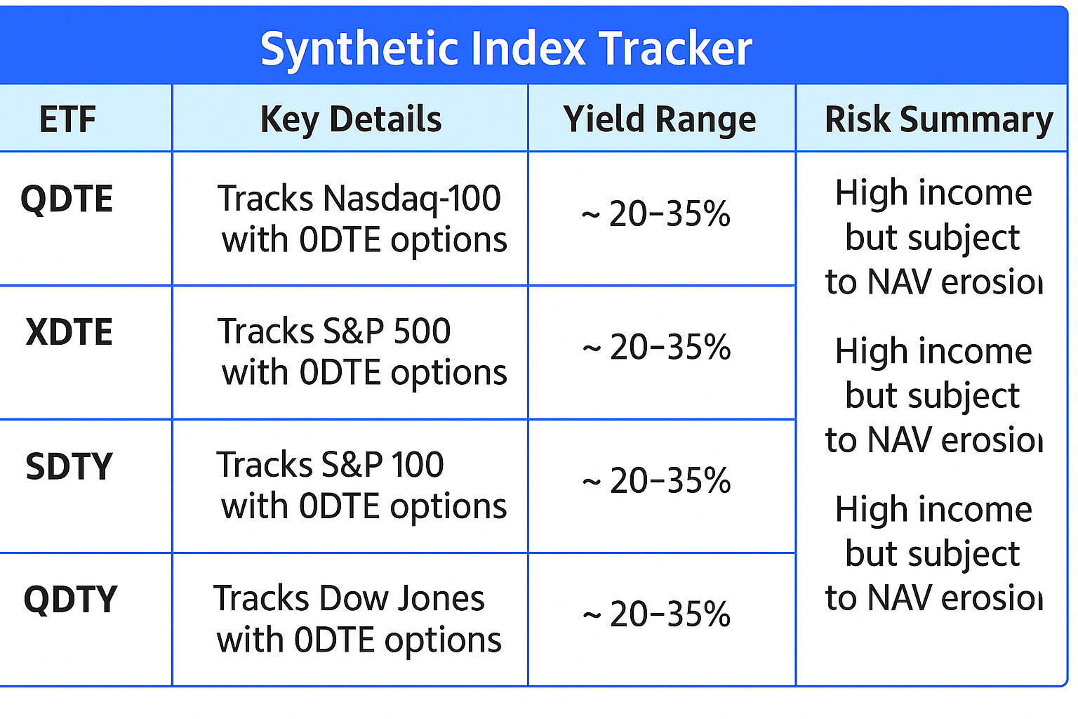 10 Option Income ETFs With Double Digit Dividend Yields