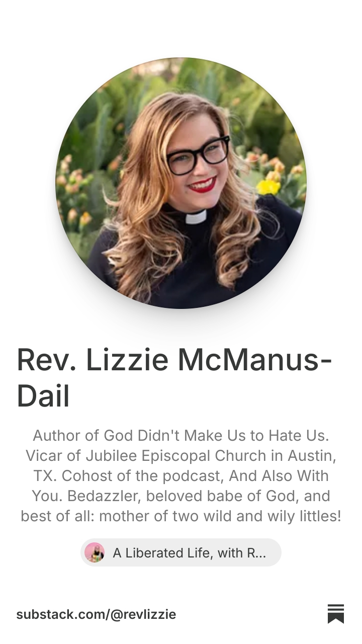 Rev. Lizzie McManus-Dail | Substack