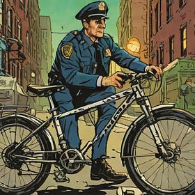 Owen Sound Police Officer Uses Fleeing Suspect's Discarded Bicycle to Foil Escape