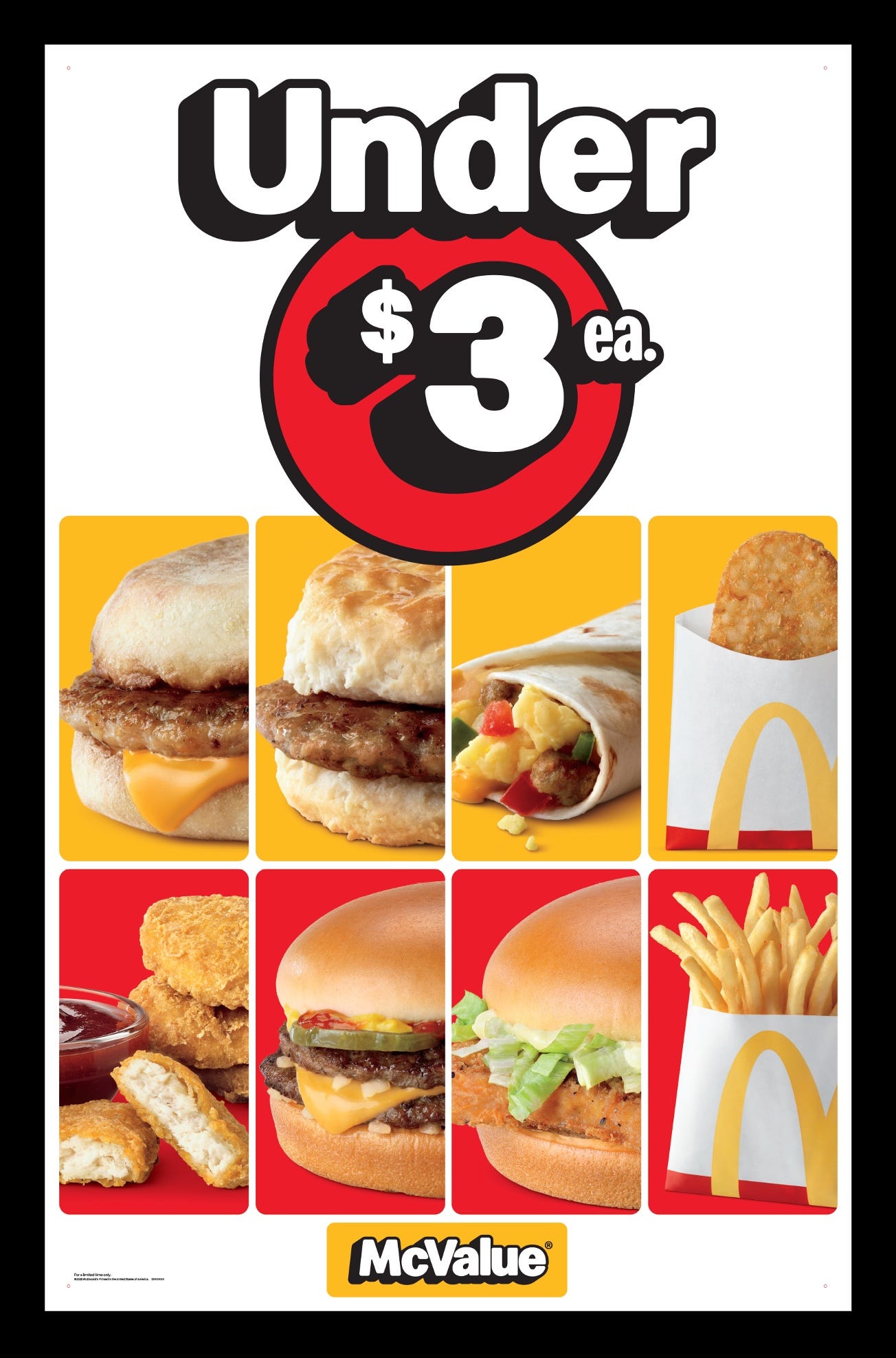 McDonald's on the cheap. McDonald's on the cheap.