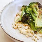 The Vegetable Dish That Steals the Whole Table: Pan-Grilled Broccolini with Whipped Marinated Butter Beans + Toasted Sourdough Breadcrumbs