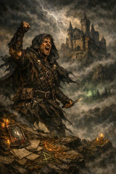 Greegan defiant stand at Ravenloft