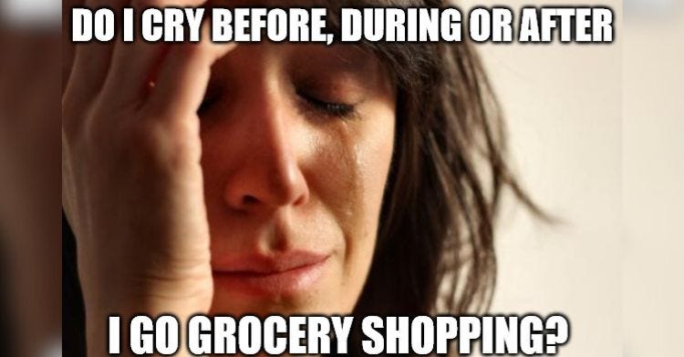 15 Memes That'll Make You Wish You Never Had To Buy Groceries Again. 15 Memes That'll Make You Wish You Never Had To Buy Groceries Again.