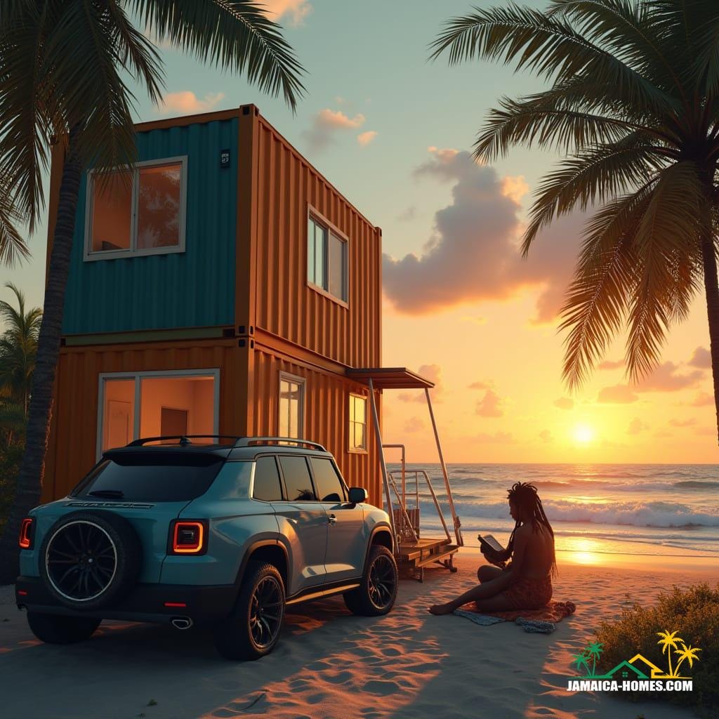 North Coast Beachfront Double-Story Container Home North Coast Beachfront Double-Story Container Home