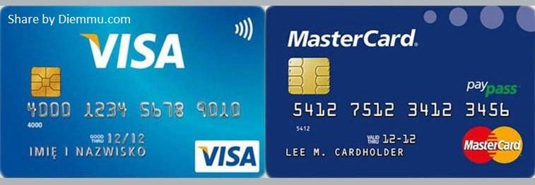 Thẻ Visa hoặc Master Card
