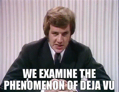 YARN | we examine the phenomenon of deja vu | Monty Python's Flying Circus  (1969) - S02E03 | Video clips by quotes | 91dbffd9 | 紗
