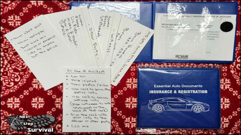 Car Accident Preparedness Kit