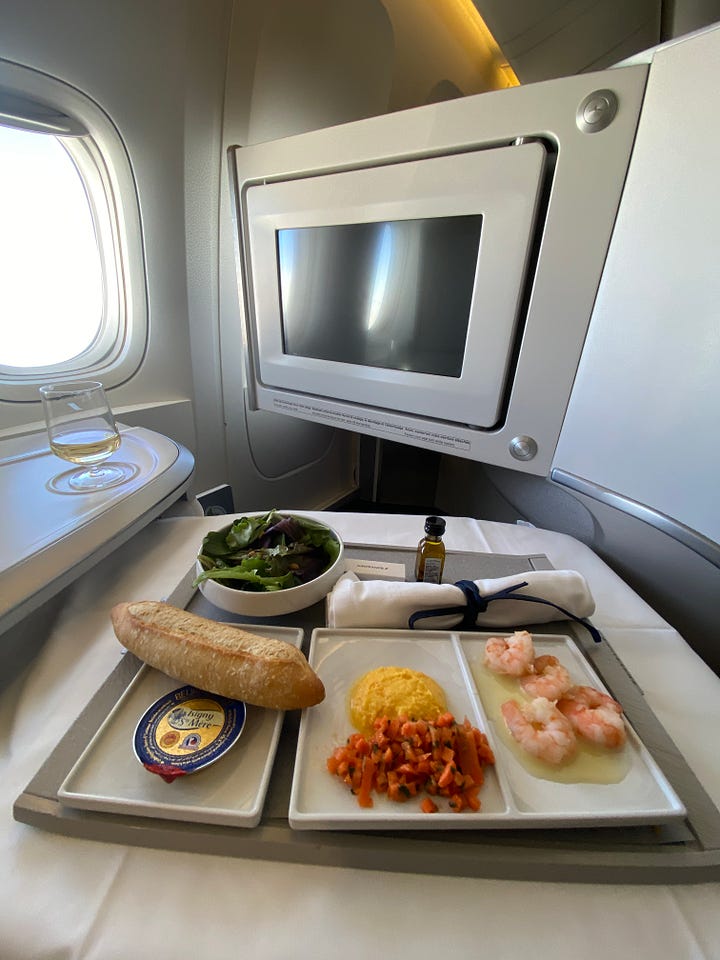 AirFrance business class