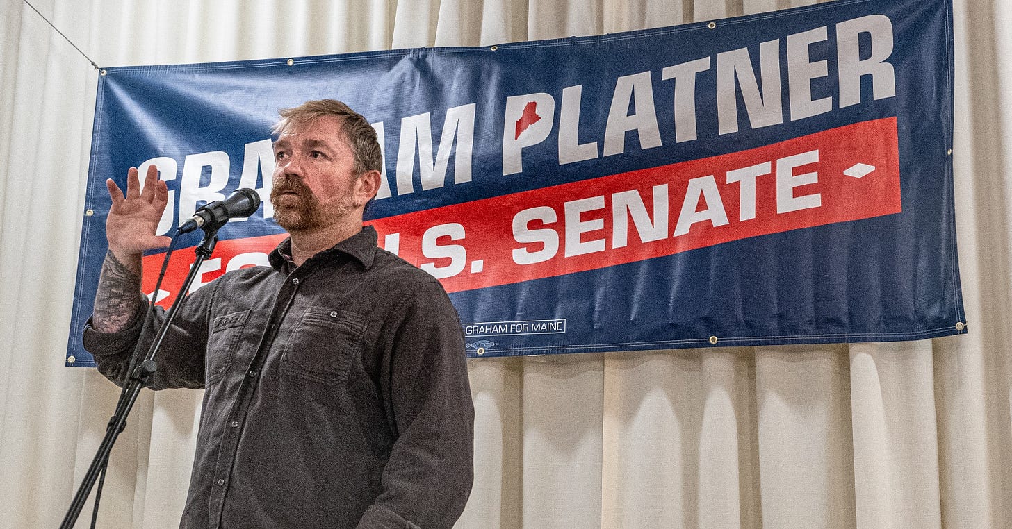 Graham Platner denies sexual assault allegations : NPR