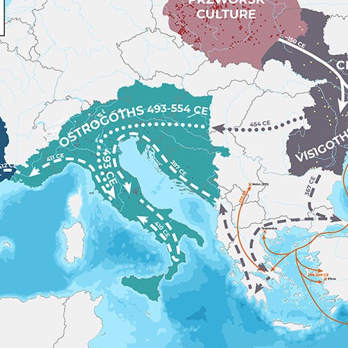 From the Baltic to the Sack of Rome: The Epic Journey of the Goths