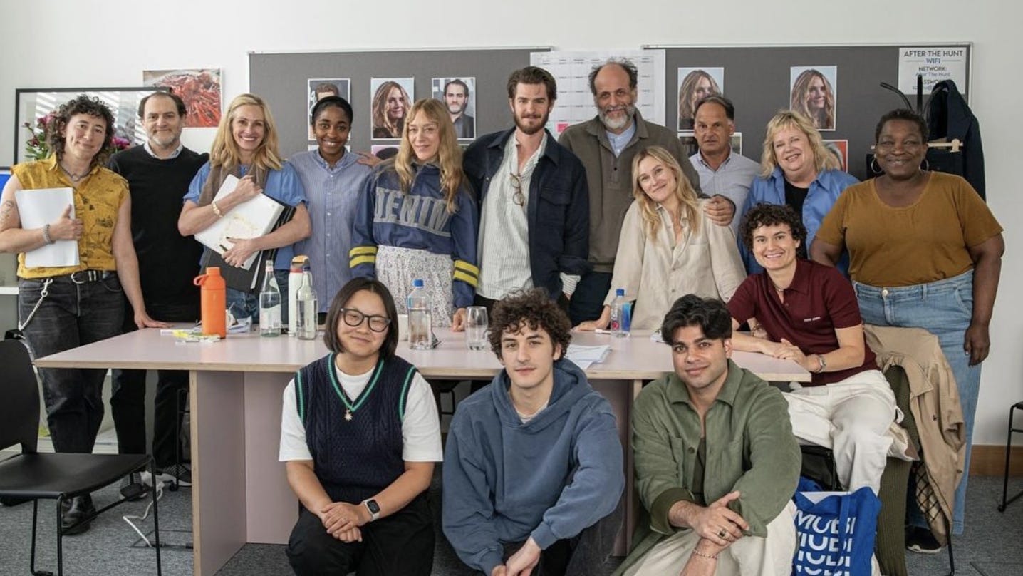 Julia Roberts, Chloë Sevigny & Ayo Edebiri Begin 'After The Hunt'
