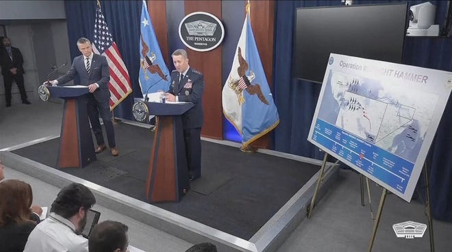 Chairman of the Joint Chiefs of Staff Gen. Dan Caine said the mission was the longest B-2 bomber mission since 2001.