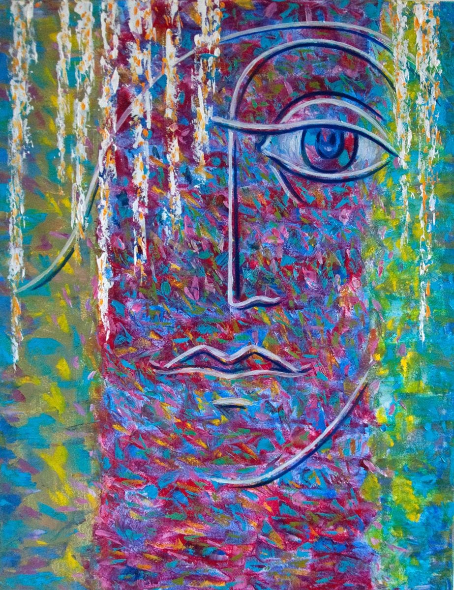 Long Gaze, Painting by Zenovii Mirchuk | Artmajeur in 2021 | Painting ...