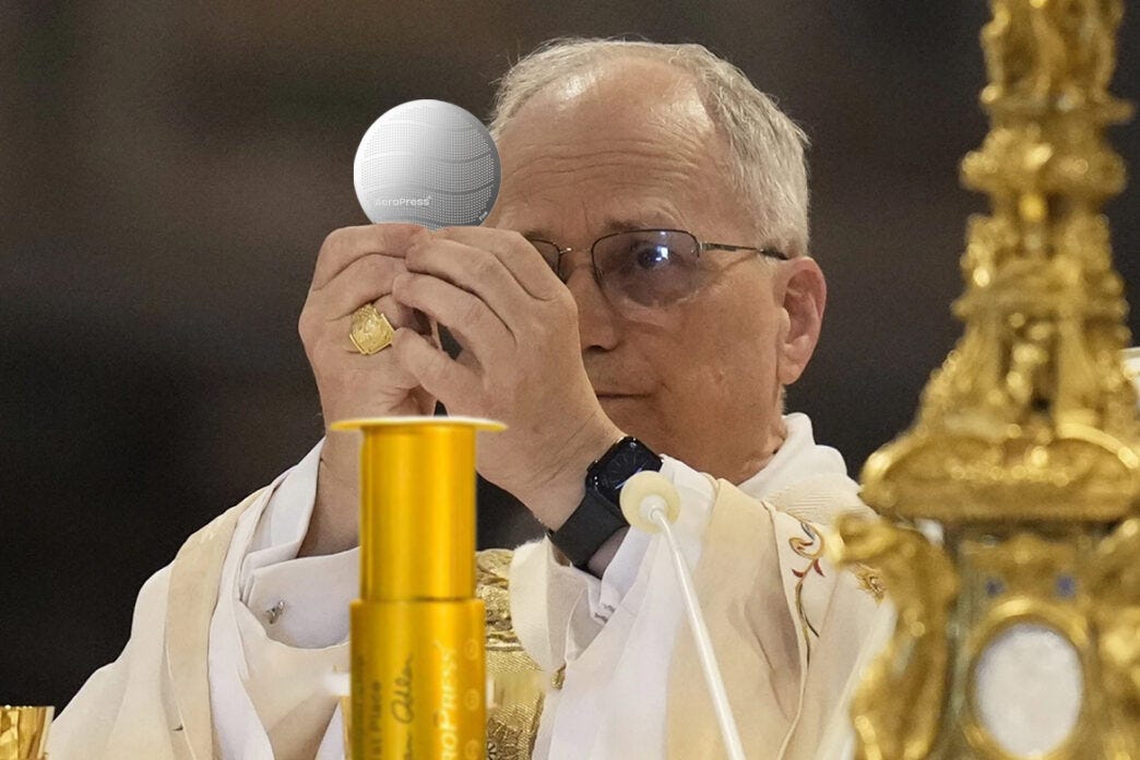 pope coffee