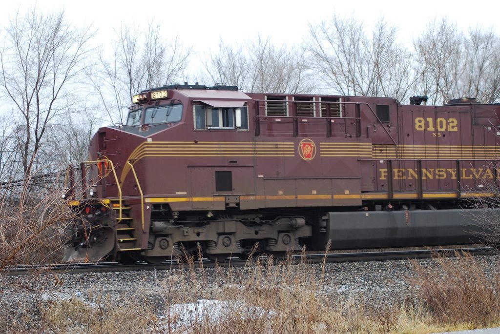 NS 8102 Pennsylvania Railroad heritage unit - Album on Imgur