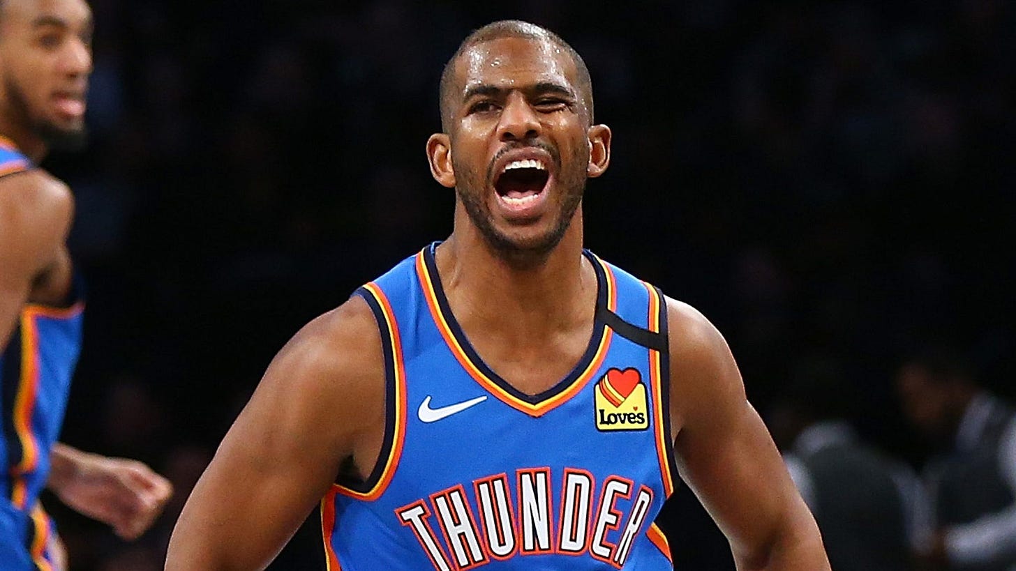 Chris Paul deserves All-Star nod after inspiring Oklahoma City Thunder  resurgence | NBA News | Sky Sports