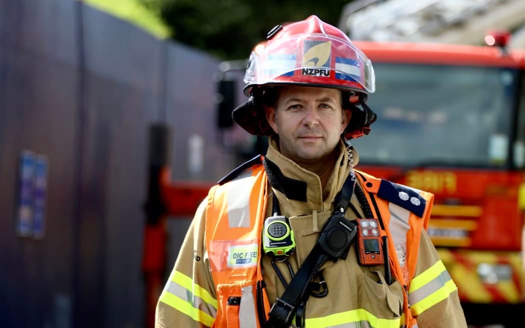 FENZ Senior Station Officer Michael Manning
