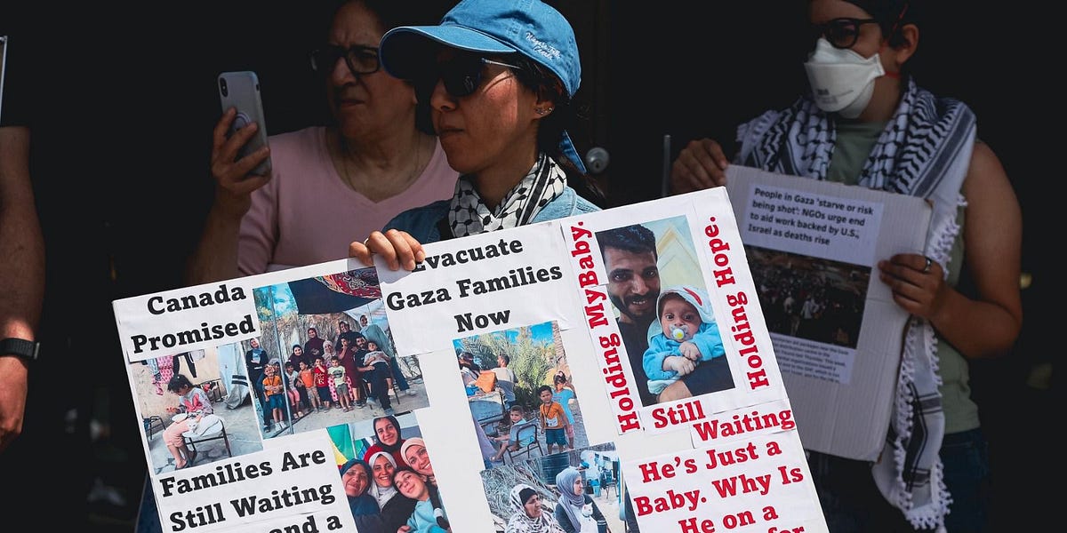 Canada's Plan to Take in Palestinians from Gaza Is a "PR Show," Families Say