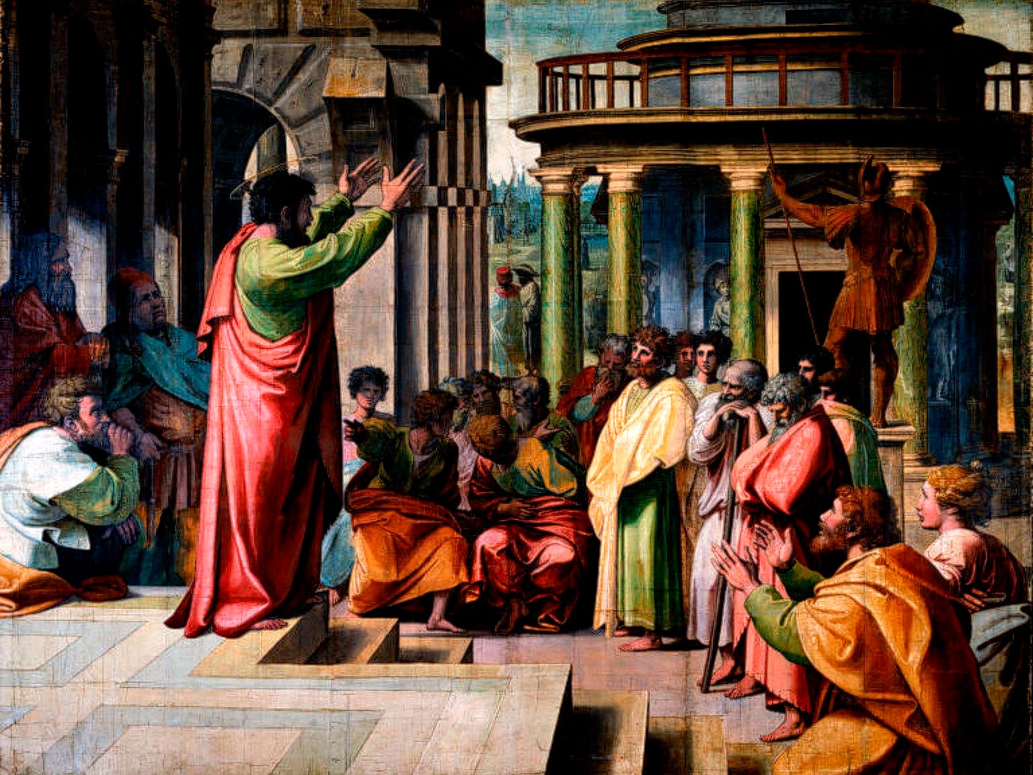 Areopagus sermon - Wikipedia Areopagus sermon - Wikipedia