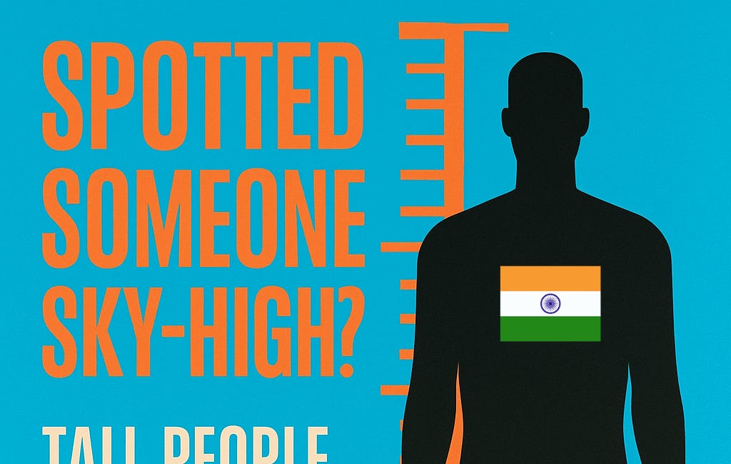 India Isn’t Short on Tall People, They’re Just Hard to Find - 'Tall People Project' launched by Ekalavyas
