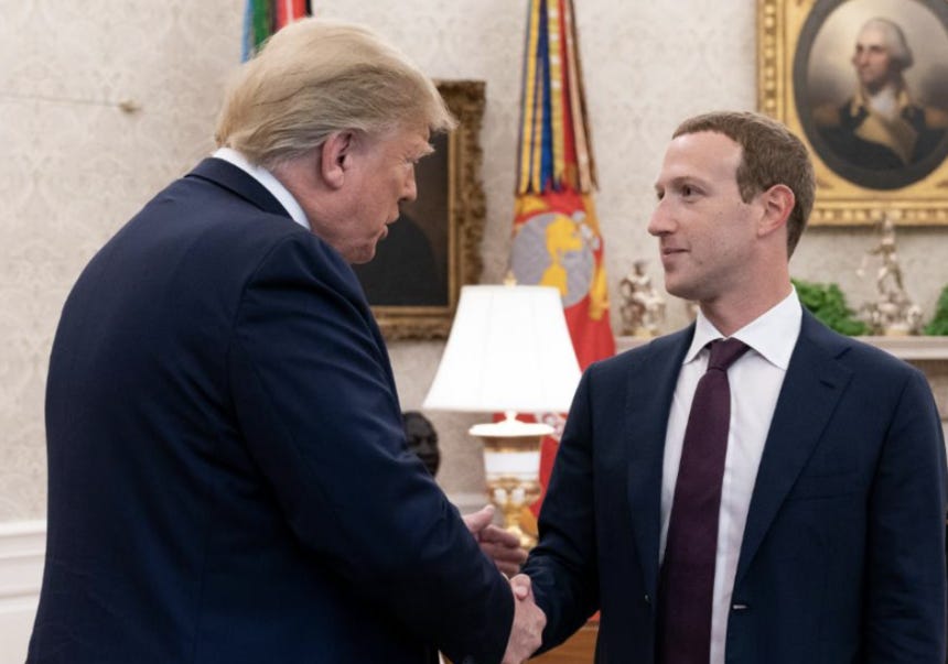 Mark Zuckerberg: Trump banned from Facebook for remainder of his term - KYMA