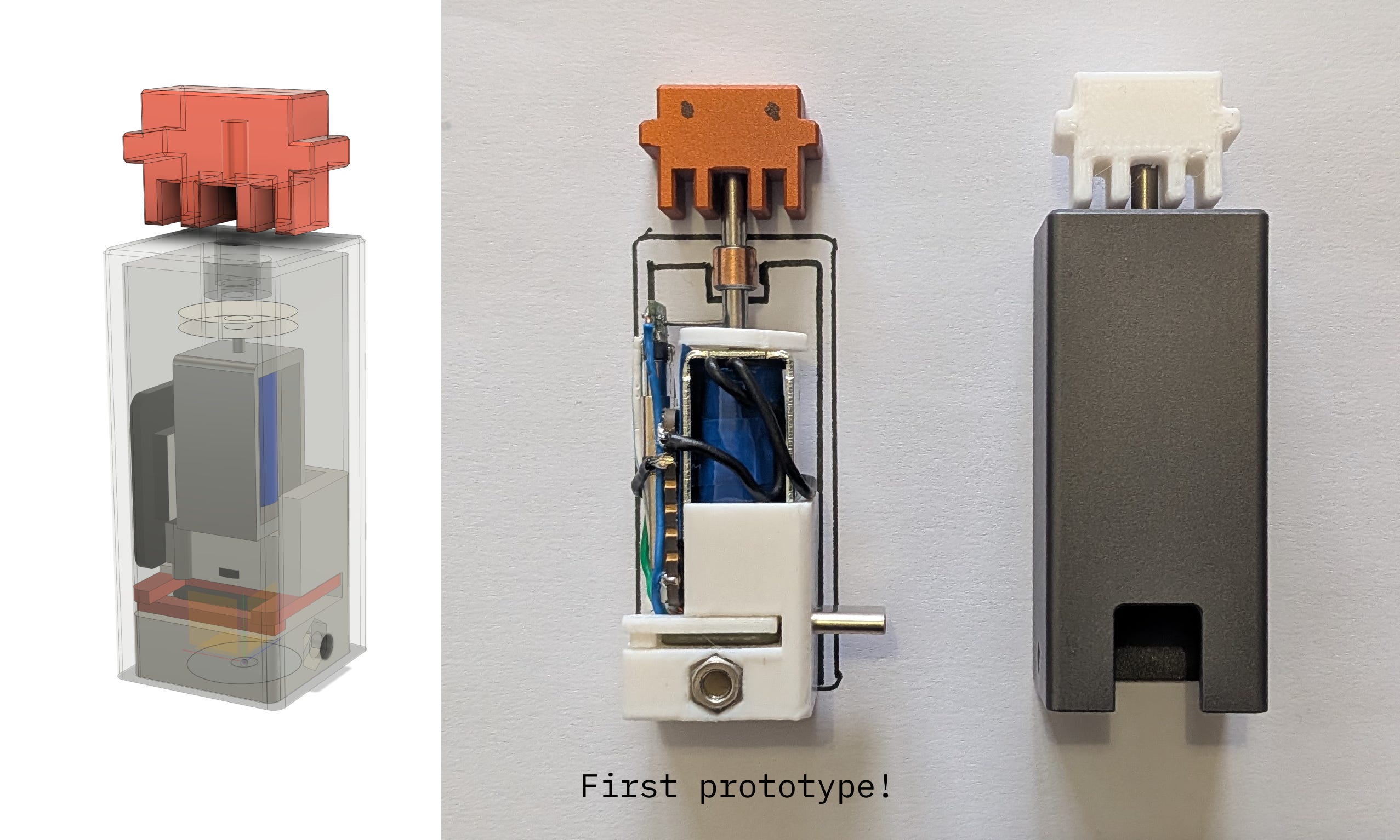 USB-Clawd and a Mini Fax Machine - by Ben James
