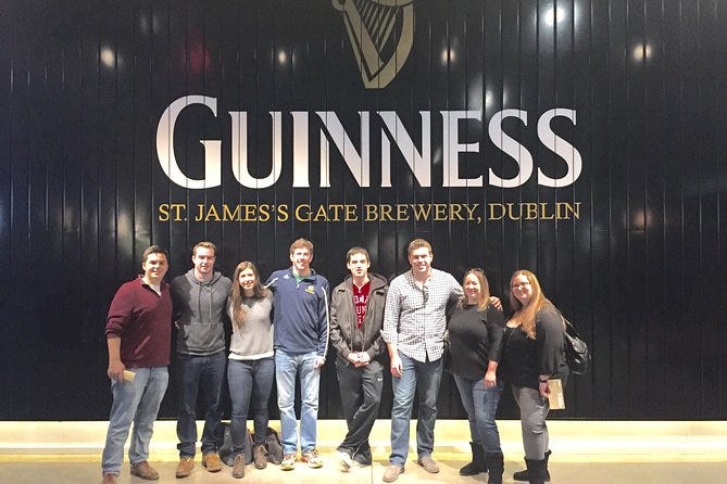 Temple Bar Highlights Tour with Guinness and Whiskey Tasting from Dublin