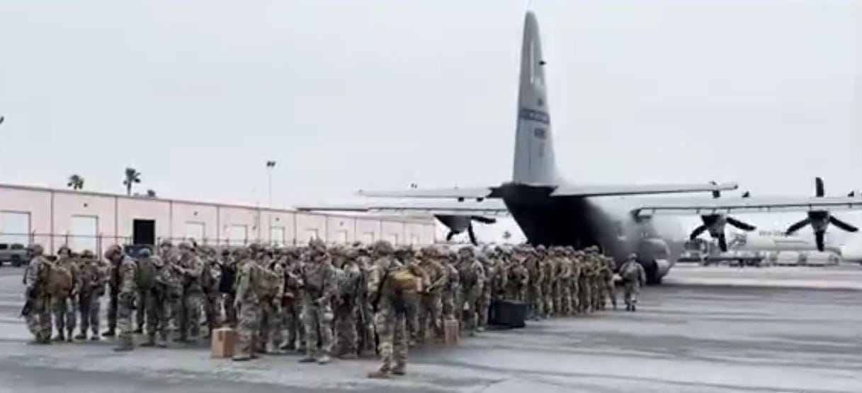 400-strong "Texas Tactical Border Force" of National Guardsmen arrives in the Rio Grande Valley on Monday, January 25, 2025. 400-strong "Texas Tactical Border Force" of National Guardsmen arrives in the Rio Grande Valley on Monday, January 25, 2025.