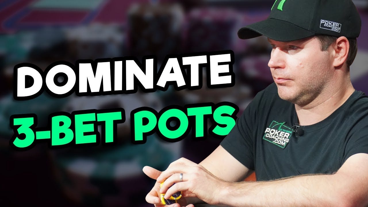 How to Use More Aggression in 3-Bet Pots