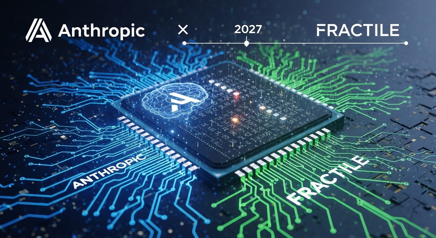 Anthropic Bets on Fractile: AI Inference Cost War by 2027 · KAD