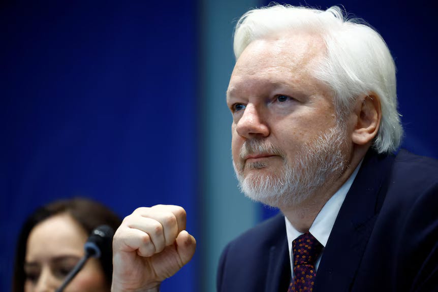 “I Pled Guilty to Journalism”: WikiLeaks’ Julian Assange Speaks Publicly for First Time Since Prison Release | Democrocy Now!