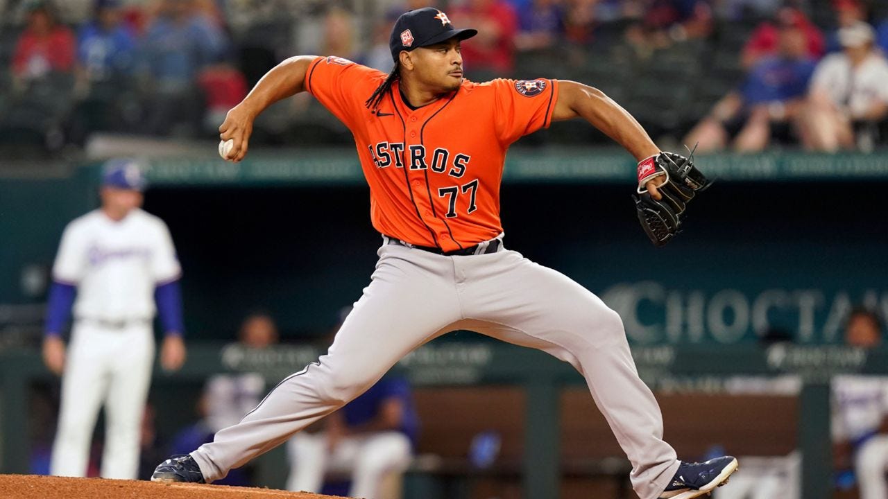 Astros 2 immaculate innings, Maldonado 3 RBIs to beat Texas Astros 2 immaculate innings, Maldonado 3 RBIs to beat Texas