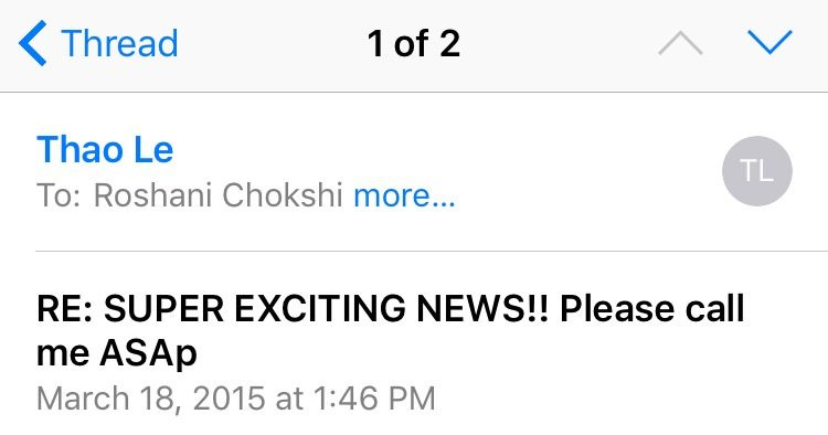 Email subject Email subject
