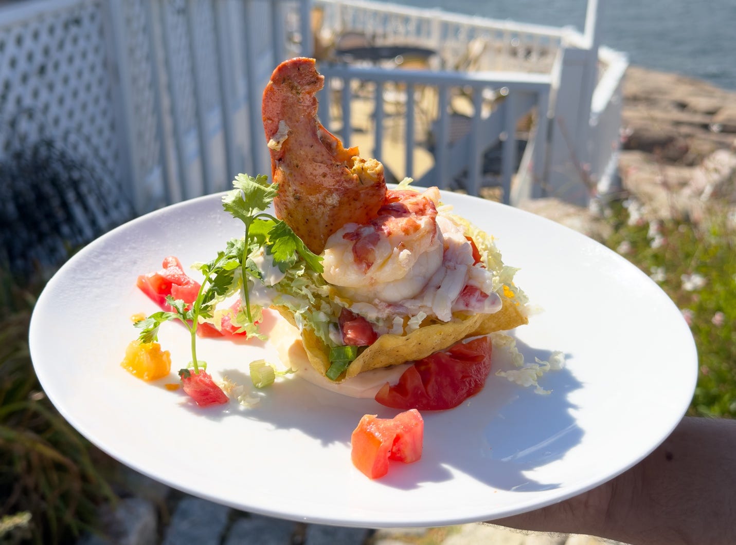 A plate of food on a white plate

AI-generated content may be incorrect.