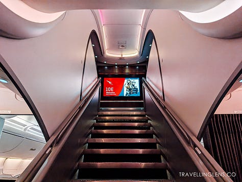 Flying in First on Qantas A380 from Los Angeles to Sydney