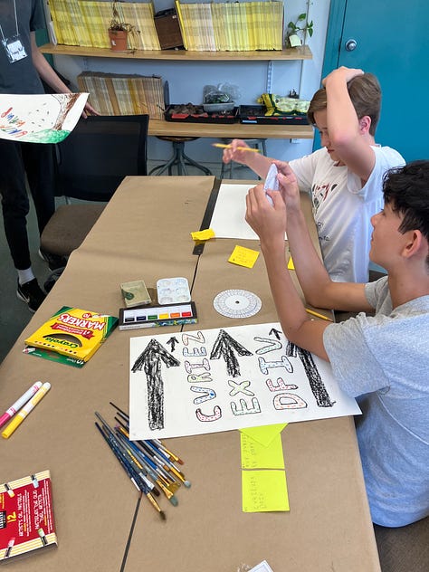 Tangent in art!