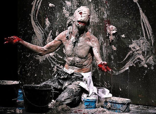 Surrealism and Visionary art: Olivier de Sagazan | Olivier de sagazan,  Performance art, Visionary art