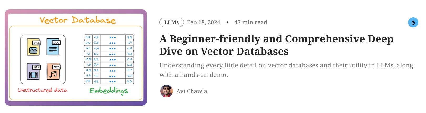 github - dannyblaker vector-database-tutorial: a... A Beginner-friendly and Comprehensive Deep Dive on Vector Databases
