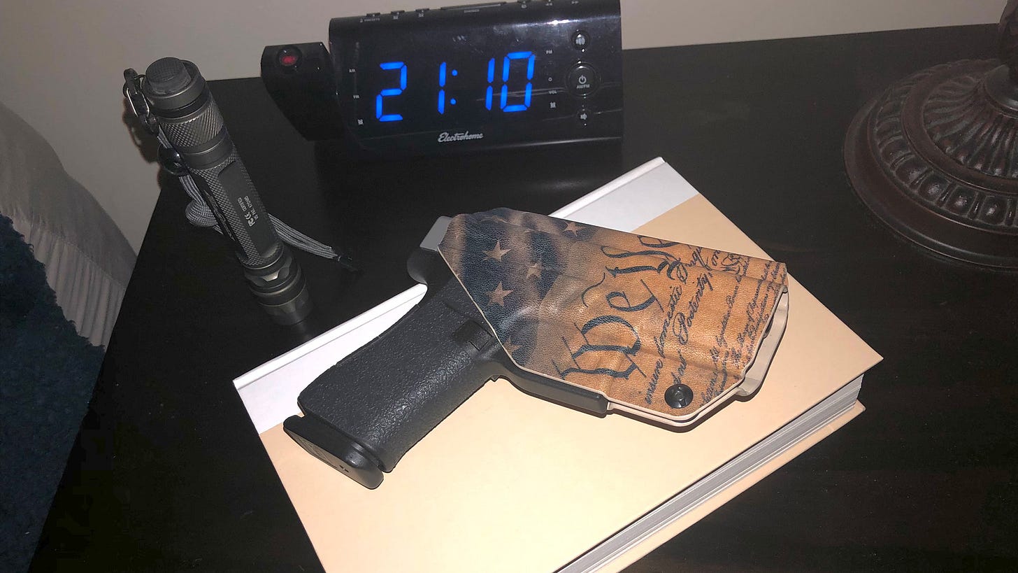 NRA Women | Gun Owner Dilemma: What Should I Do With My EDC Gun at Night?