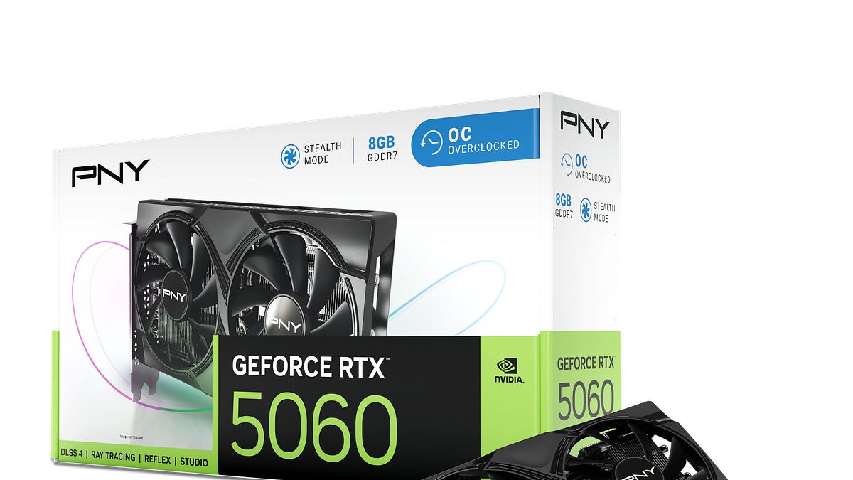 PNY RTX 5060 8 GB Overclocked Dual Fan Beginner Guide