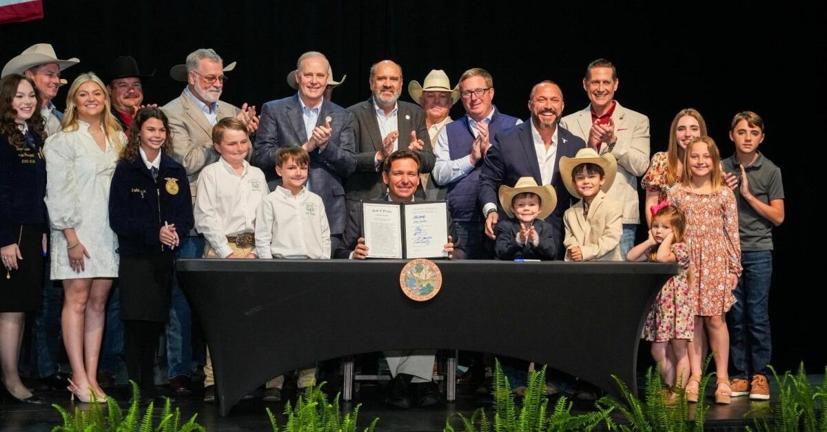 DeSantis signs wide-ranging Florida farm bill into law | WUSF