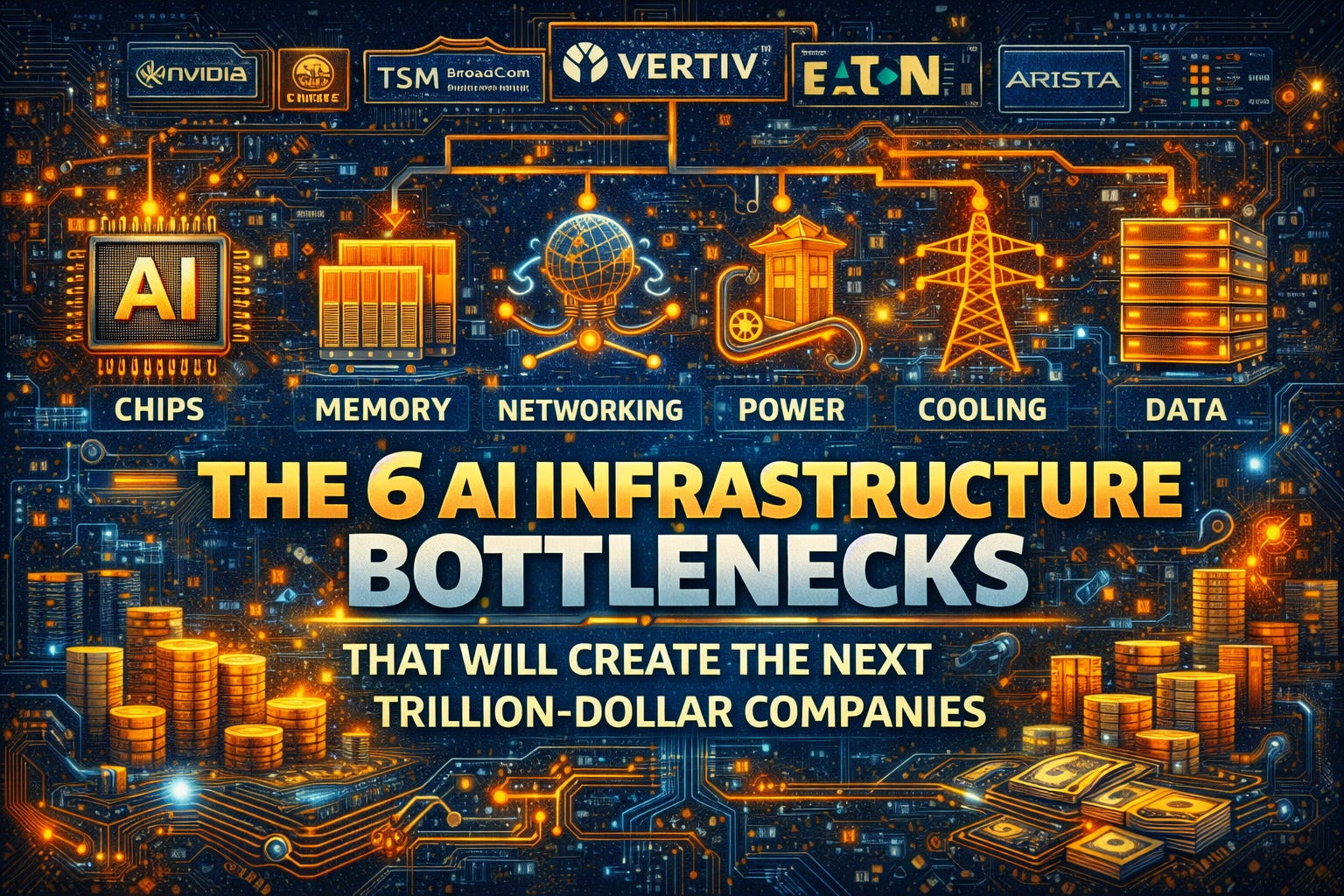 The 6 AI Infrastructure Bottlenecks That Will Create the Next Trillion ...