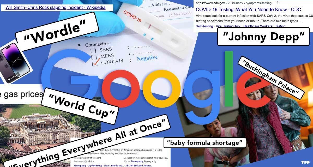 Google most searched words